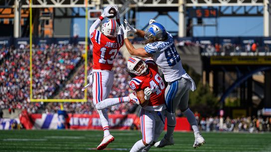 Photos: Adam Richins' top shots from Patriots-Lions 10.09.22 taken at Gillette Stadium (Patriots)